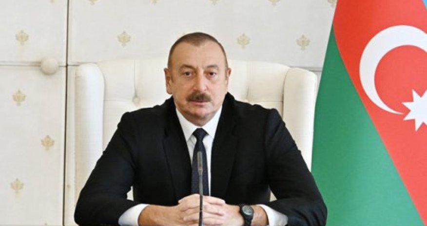 Состоялась официальная церемония приветствия Ильхама Алиева в Президентском дворце в Вильнюсе