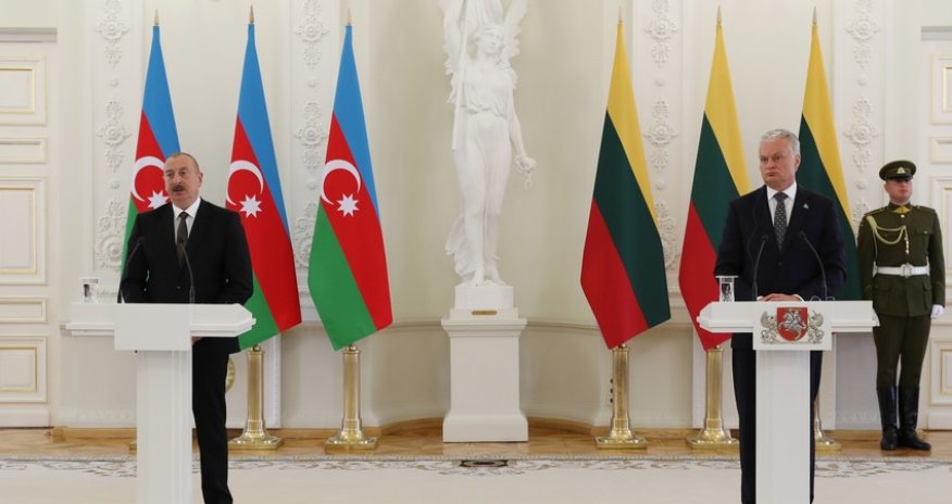 Litva Azərbaycanı Rusiyaya qarşı sanksiyalardan yayınma ilə mübarizədə əməkdaşlığa çağırıb