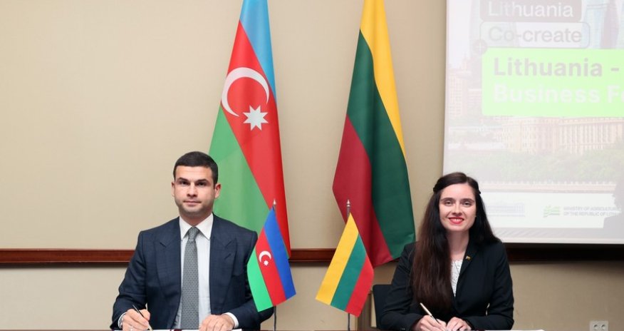 KOBİA və Litva İnnovasiyalar Agentliyi arasında əməkdaşlığa dair sənəd imzalanıb