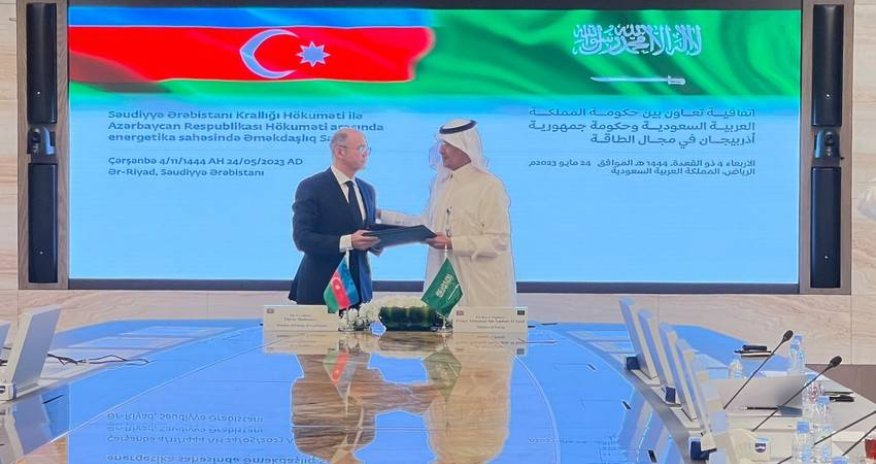 Azərbaycan ilə Səudiyyə Ərəbistanı arasında saziş imzalanıb