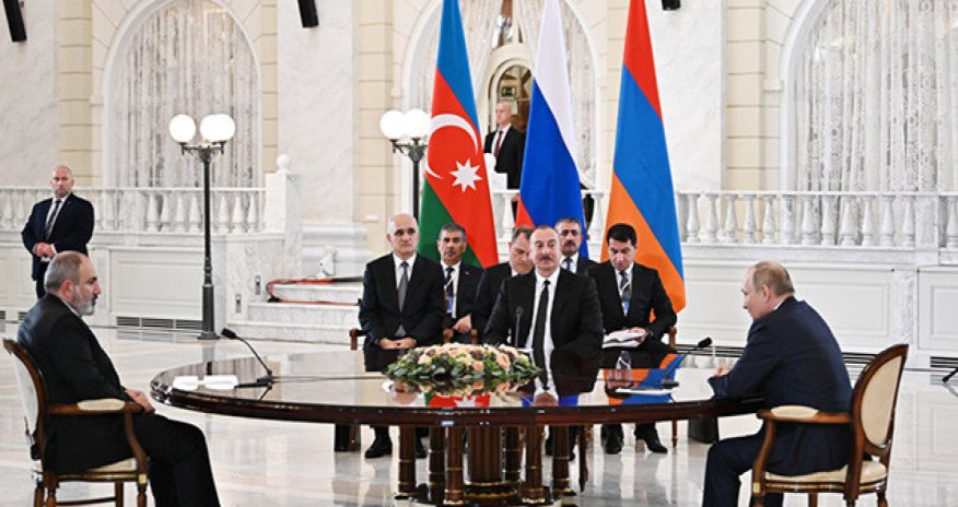 Moskvada Azərbaycan, Rusiya və Ermənistan liderlərinin üçtərəfli görüşü bitib - Yenilənib