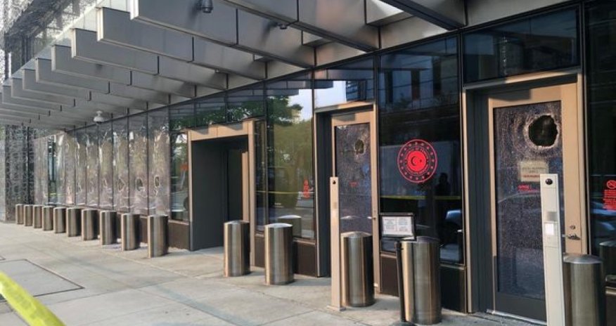 ABŞ-da Türk Evinə hücum edən şəxs saxlanılıb