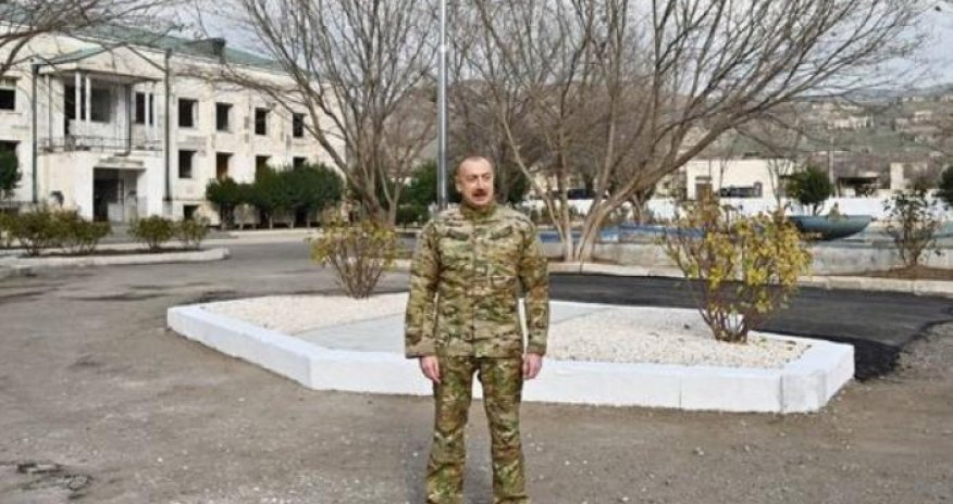 Prezident azaraq Ermənistana keçən Azərbaycan hərbçilərindən danışıb