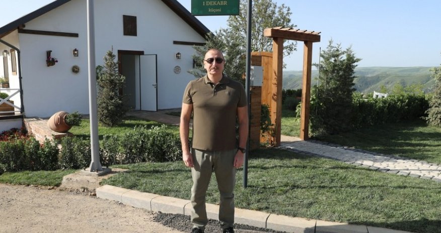 Əliyev: Sərhədlərin delimitasiyası bizim şərtlərimiz əsasında olmalıdır