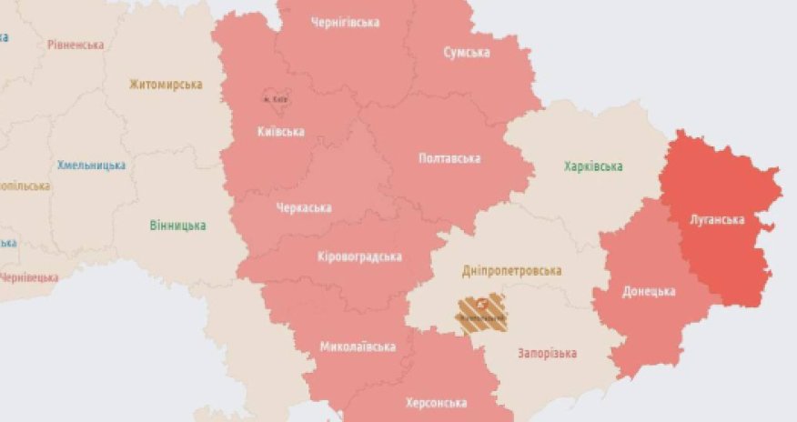 В Киеве работает ПВО