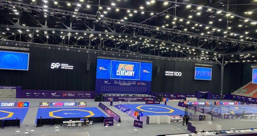 Bakıda taekvondo üzrə dünya çempionatı start götürüb