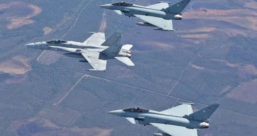 Avropanın ən böyük hərbi hava qüvvələrinin təlimi başlayır