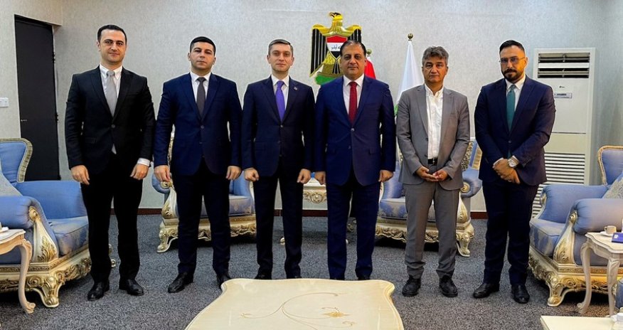 Azərbaycanla İraq arasında gənclər və idman sahələrində əməkdaşlıq müzakirə edilib