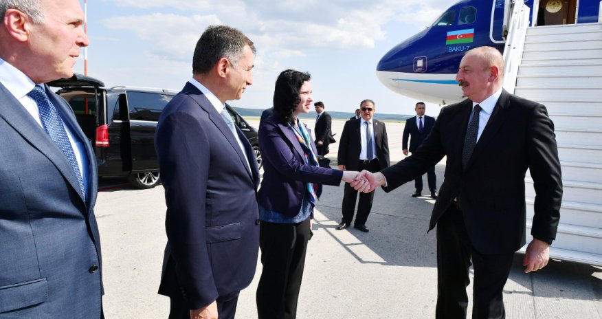 Azərbaycan Prezidenti İlham Əliyev Moldovada səfərdədir