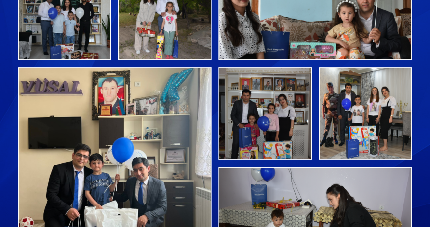 Bank Respublika Naxçıvanda şəhid övladlarına bayram sevinci yaşatdı!