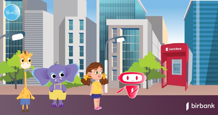 Kapital Bank-ın dəstəyi ilə uşaqlar üçün cizgi filmi hazırlanıb