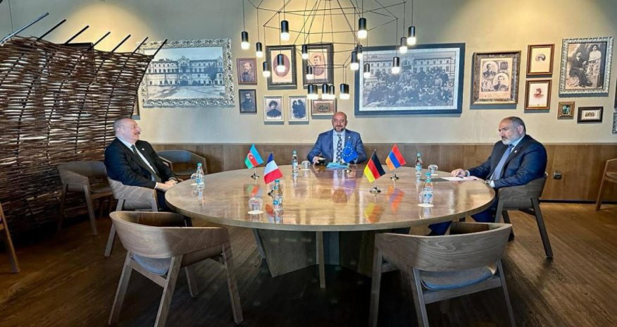 Azərbaycan Prezidentinin Paşinyan və Şarl Mişellə görüşü keçirilib