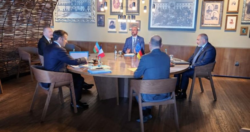 Kişineuda Azərbaycan, Ermənistan, Aİ, Almaniya və Fransa liderlərinin qeyri-rəsmi görüşü keçirilib-Yenilənib