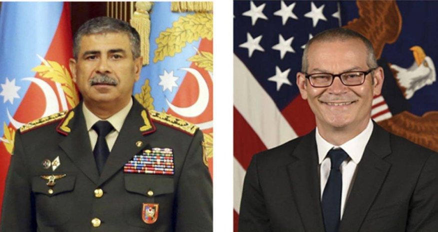 Azərbaycanla ABŞ arasında hərbi əməkdaşlıq müzakirə edilib