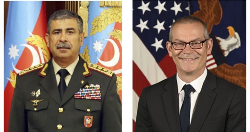 Закир Гасанов переговорил с замминистра обороны США