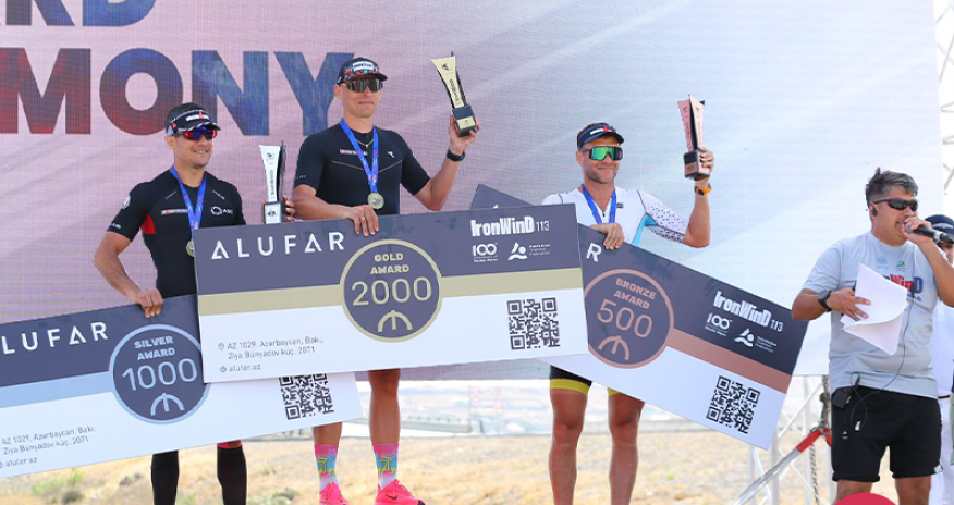 Nar triatlon üzrə “IronWind” açıq turnirinə dəstək olub