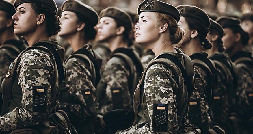 Ukraynanın müdafiəsinə 60 mindən çox qadın cəlb olunub