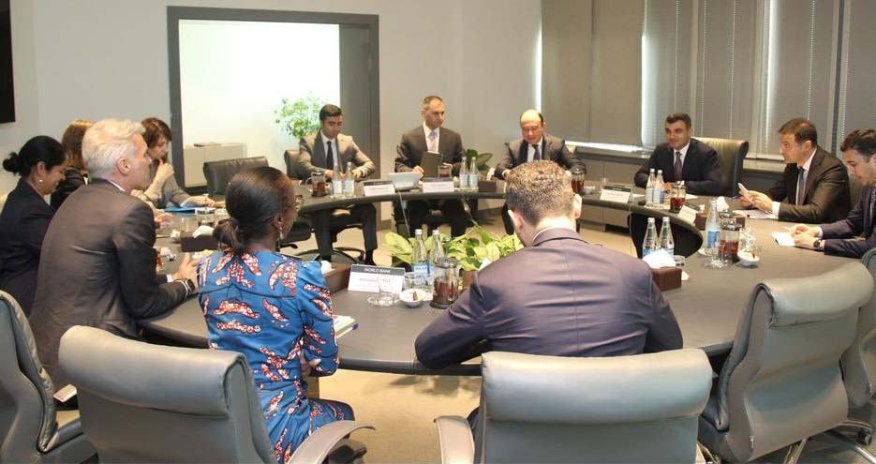 Mərkəzi Bankda Dünya Bankının nümayəndə heyətilə görüş keçirilib (FOTO)