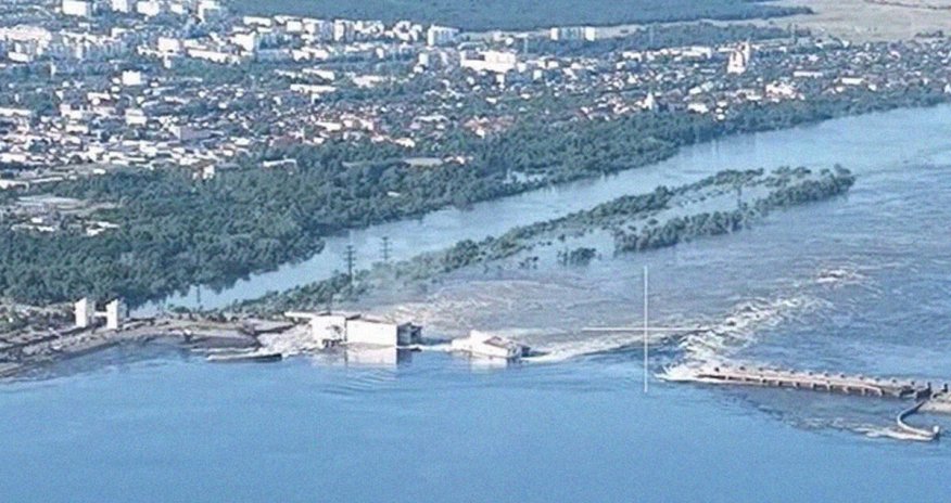 BMT-nin əməkdaşları Kaxovskaya SES-də vəziyyəti qiymətləndirib