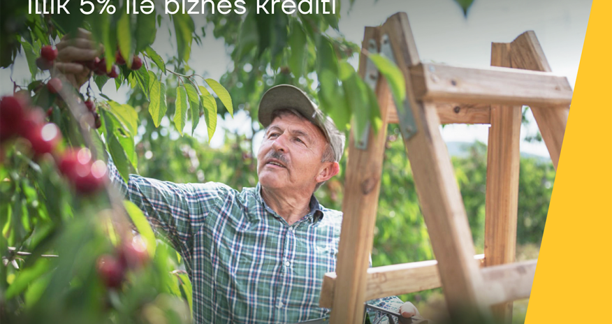 Biznesinizin inkişafı üçün Yelo Bank-dan illik 5%-lə kredit