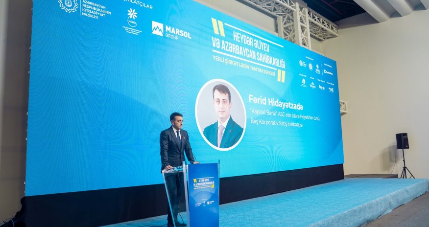 Kapital Bank-ın dəstəyi ilə “Heydər Əliyev və Azərbaycan sahibkarlığı” mövzusunda sərgi keçirilir