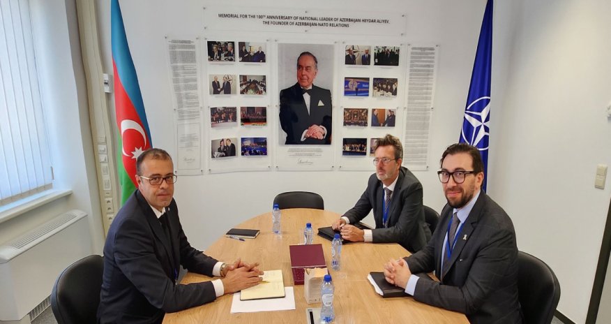 NATO-Azərbaycan tərəfdaşlığının hazırkı vəziyyəti və perspektivləri müzakirə edilib