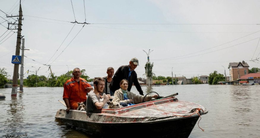 Britaniya Ukraynaya daşqınlara görə 16 milyon funt sterlinq yardım ayırıb