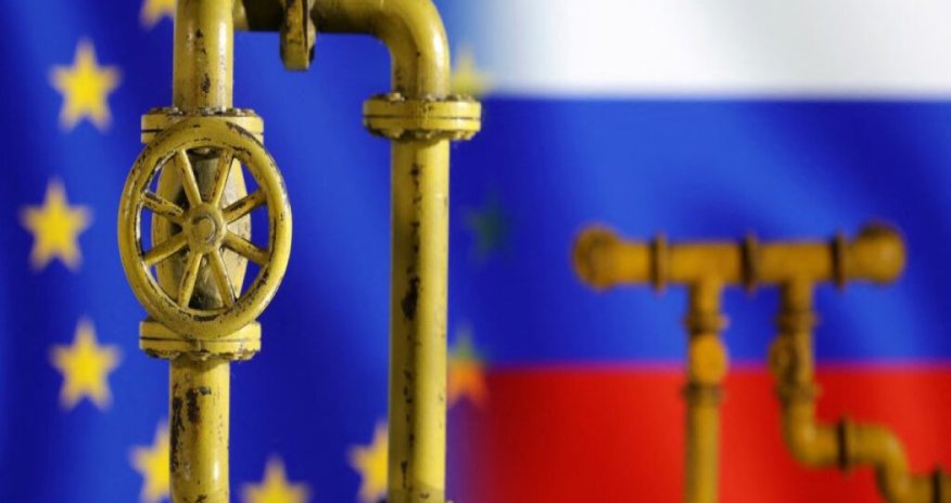 Ukrayna üzərindən Avropaya Rusiya qazının nəqli dayanıb