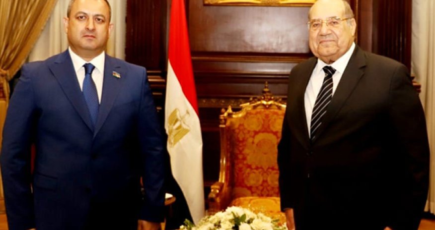 Adil Əliyev Misir Senatının sədri ilə görüşüb - Fotolar