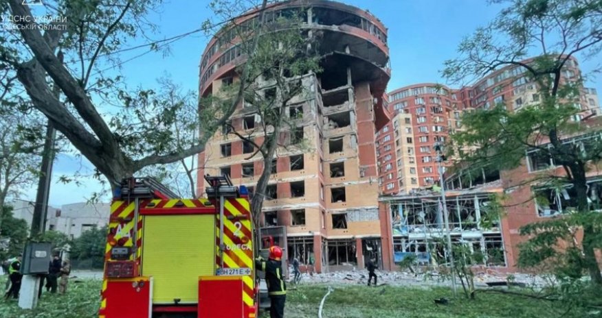 Three killed, at least 13 injured in Russia's overnight missile strike on Odesa