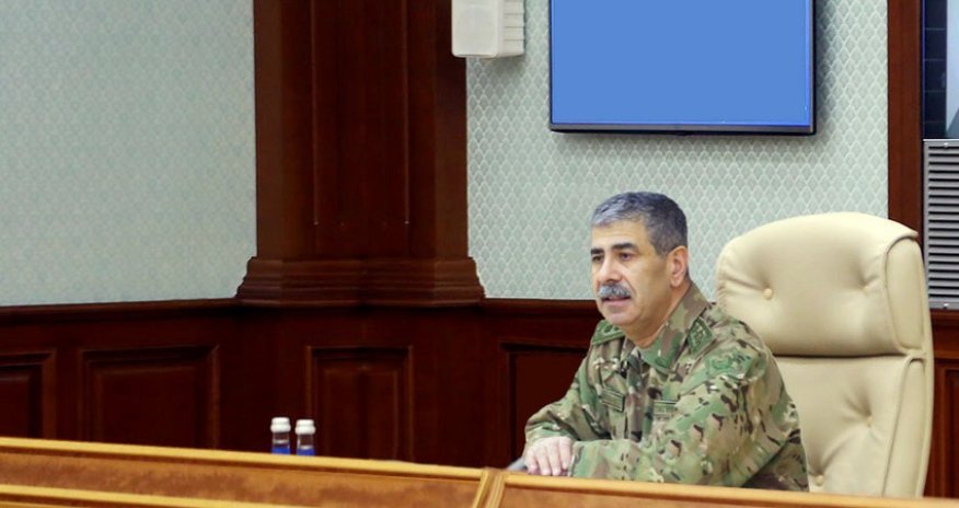 Zakir Həsənov Ermənistanın istənilən təxribatının qarşısının alınması barədə göstəriş verib