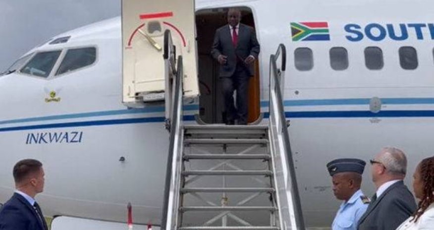 Cənubi Afrika prezidentinin təyyarəsi Polşada saxlanıldı