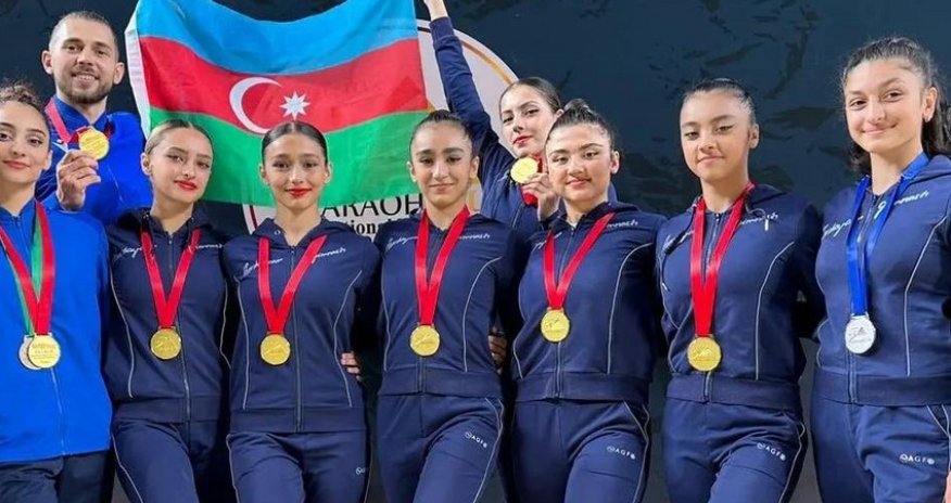 Azerbaijani gymnasts claim three gold medals in Egypt