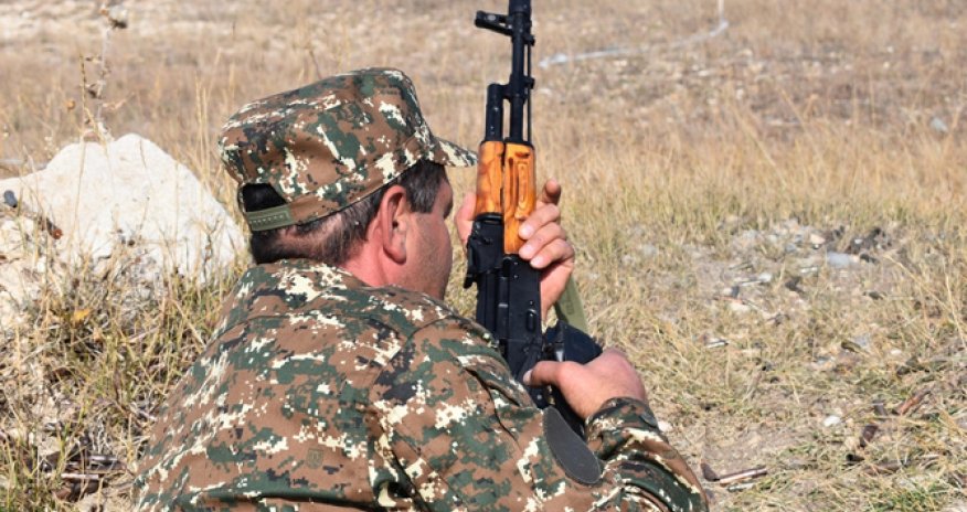 Ermənistan hərbçisi Ağdərədə yaralanıb - Ermənistan Müdafiə Nazirliyi