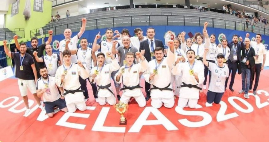 Cüdo üzrə Azərbaycan millisi Avropa çempionu olub