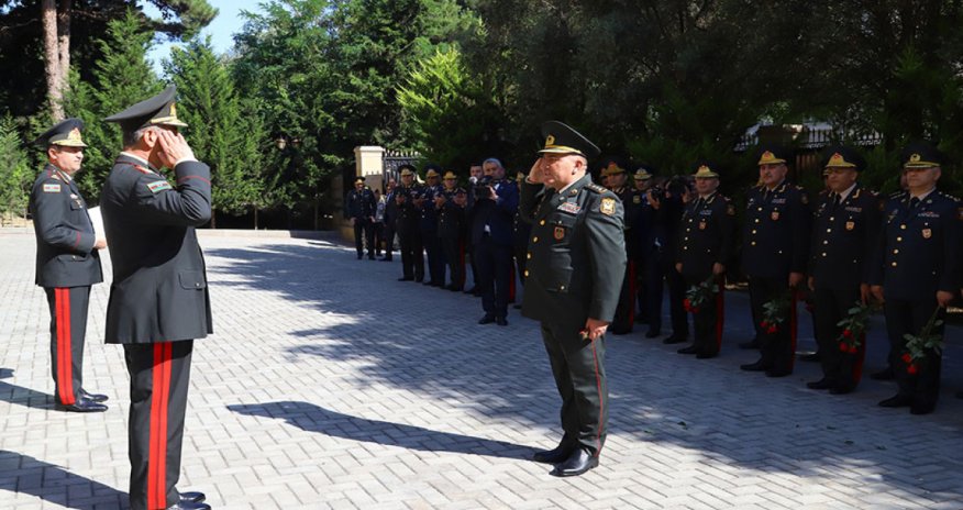 Müdafiə Nazirliyinin hərbi qulluqçularına ali hərbi rütbələr təqdim edilib