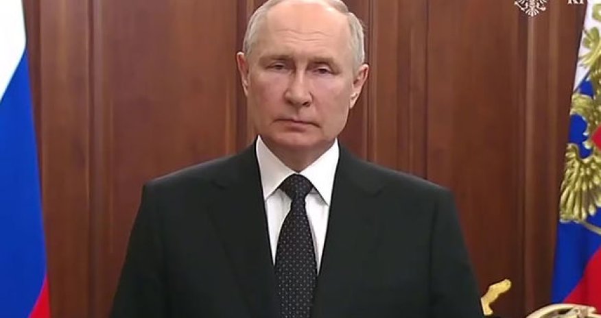 Putin xalqa müraciət etdi