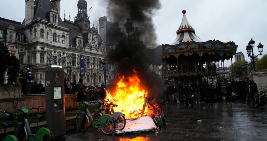 Fransada iğtişaşlarda saxlanılanların sayı 667 nəfərə çatıb