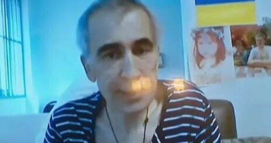 Saakaşvilinin son görüntüləri yayıldı - Video