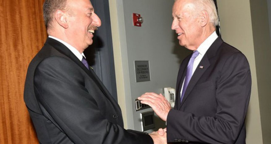 İlham Əliyev Baydeni təbrik etdi