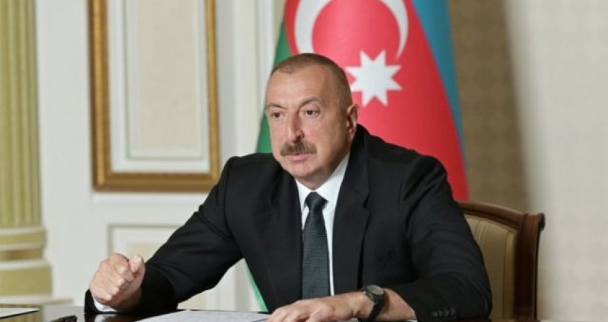 Sülh olması üçün Qarabağdakı silahlılar oranı tərk etməlidir - Azərbaycan prezidenti