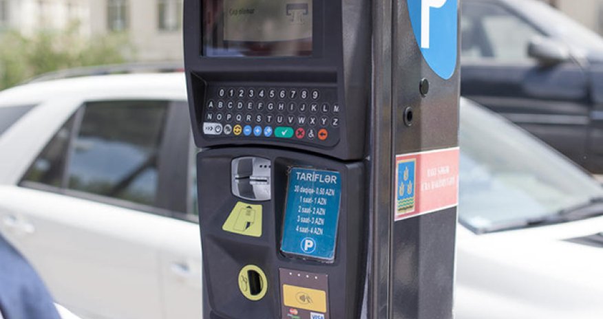 Avtomobillərin parklanması üçün ödəniş qeyri nəqd olacaq