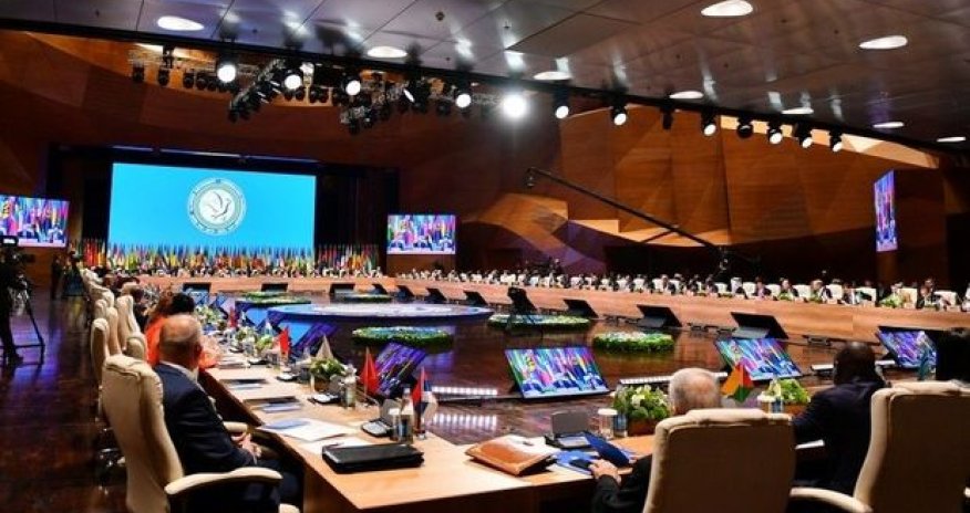 Bakıda QH nazirlər görüşünün bağlanış mərasimi keçirilib, Bakı Bəyannaməsi qəbul edilib