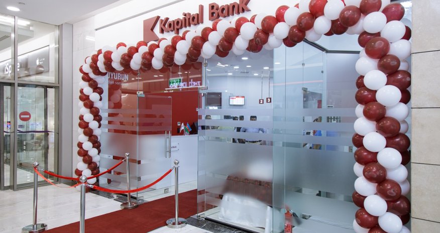 Kapital Bank 28 Mall filialını istifadəyə verdi