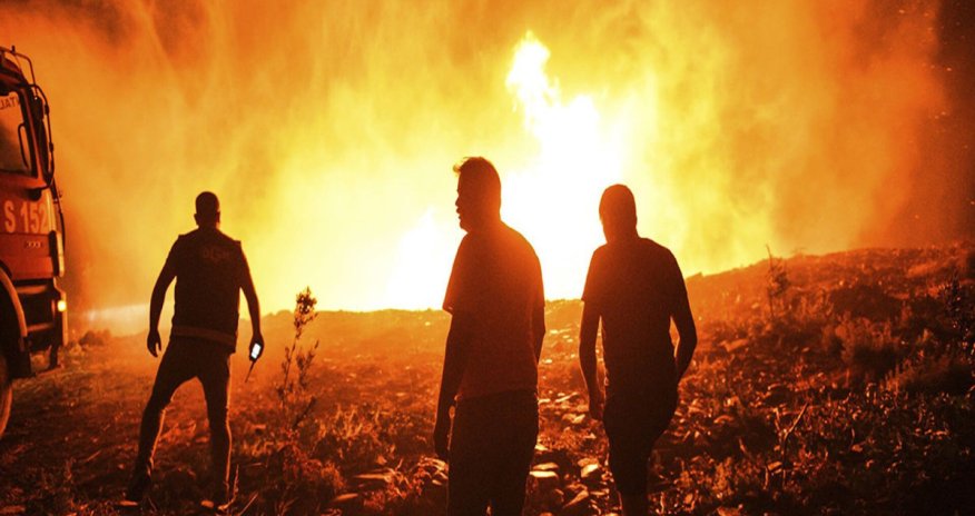 El Pais: Kanar adalarında meşə yanğını səbəbindən 4 mindən çox insan təxliyə edilib