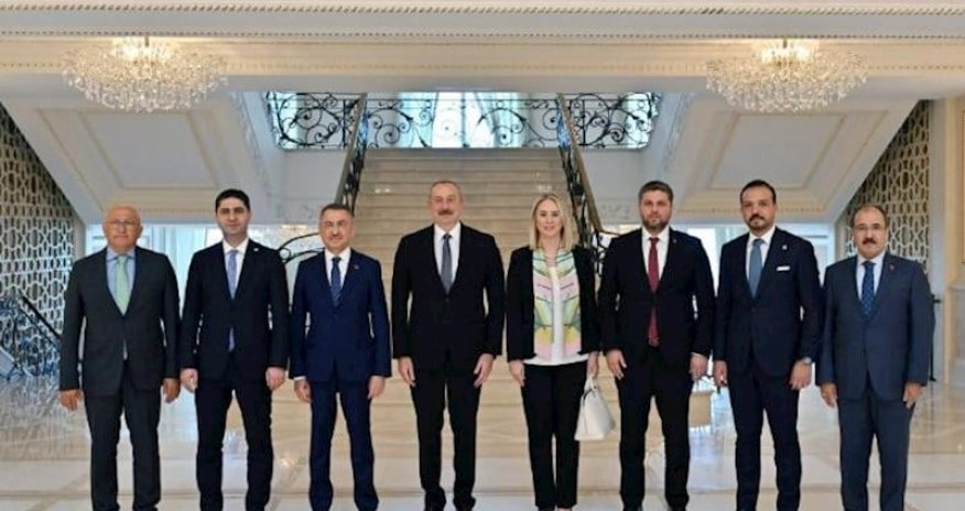 İlham Əliyev TBMM-in komitə sədrini qəbul edib