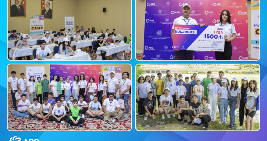 ABB-dən şagirdlər üçün Yay Riyaziyyat Düşərgəsi!