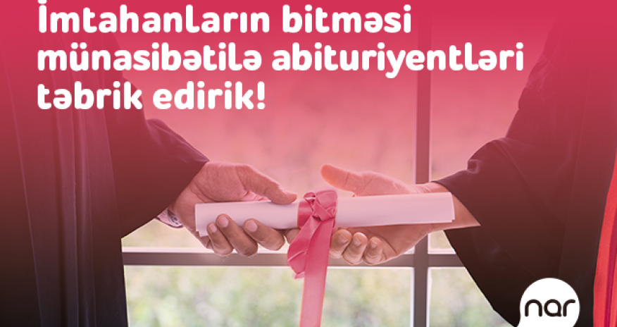 “Nar” congratulates applicants on successful completion of entrance exams