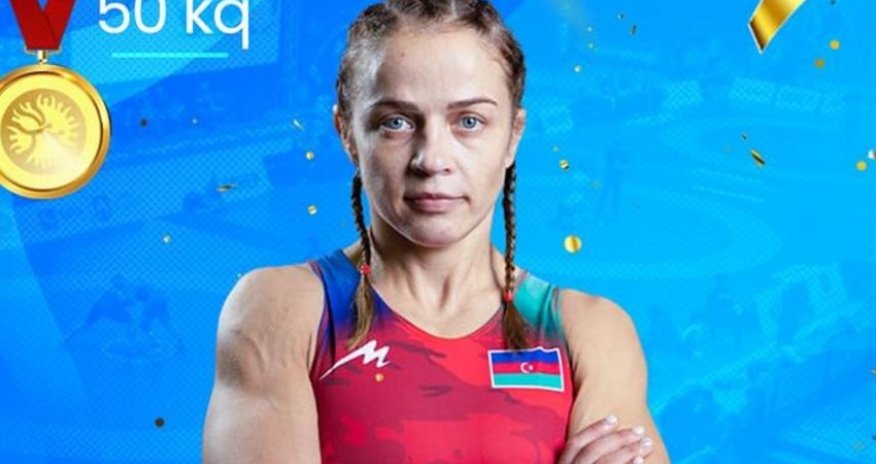 Mariya Stadnik Polşada qızıl medal qazanıb