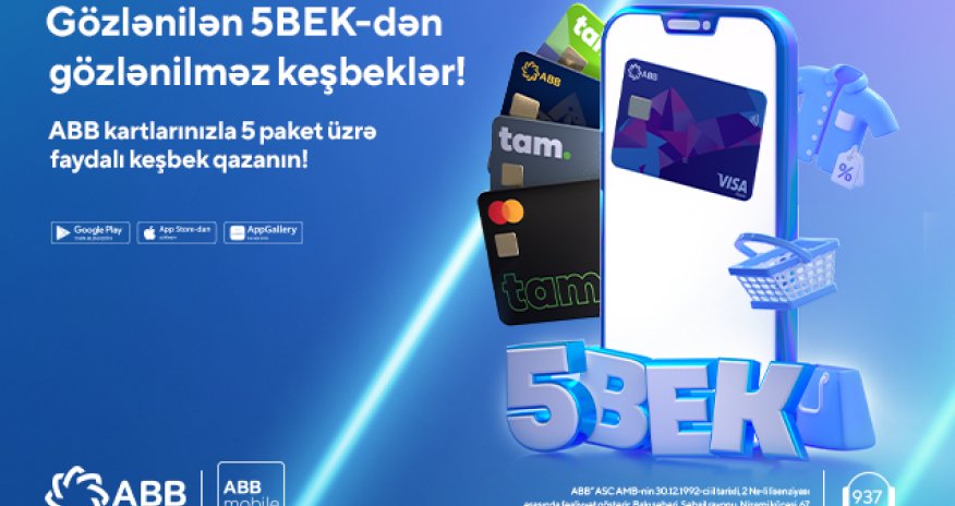Новый проект от банка ABB - «Faydalı keşbek»
